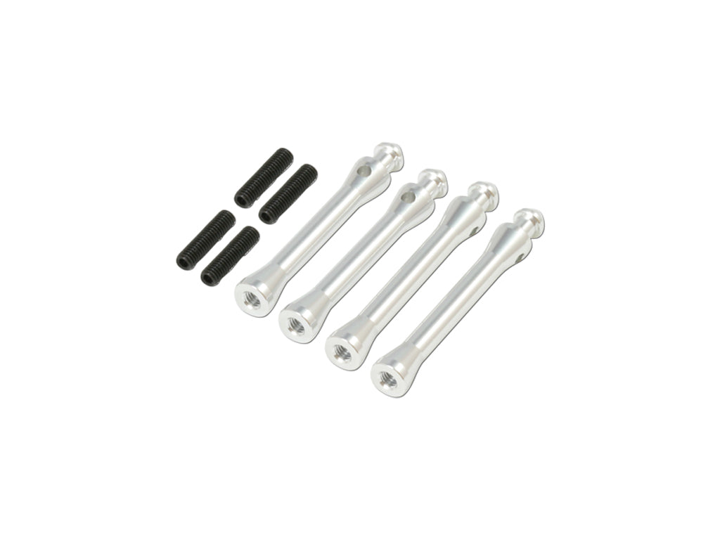 GAUI X5 キャノピーポスト(Silver anodized)(39.5mm)x2 (42.5mm)x2 #208344
