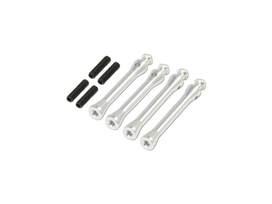 GAUI X5 キャノピーポスト(Silver anodized)(39.5mm)x2 (42.5mm)x2 #208344