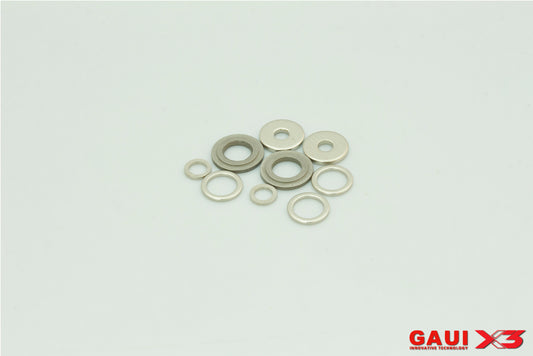GAUI X3 ワッシャーパック W5.1*7*0.7/W5.1*9*1.1/W3.1*4.6*0.6/W2.6*8*1 #216339(037201 )