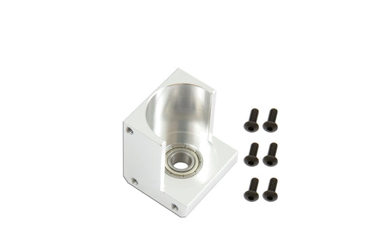 GAUI X7 モーターシャフトベアリングマウント Mount Silver anodized #217046