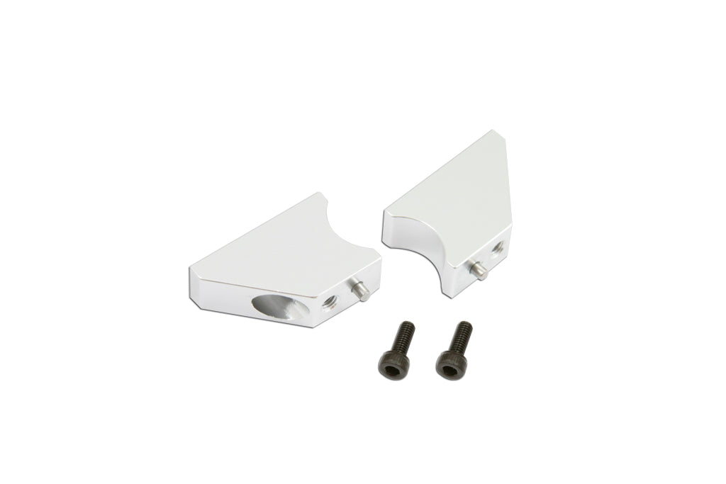 GAUI X7 CNC ヒートシンクマウントブロック Silver anodized #217048
