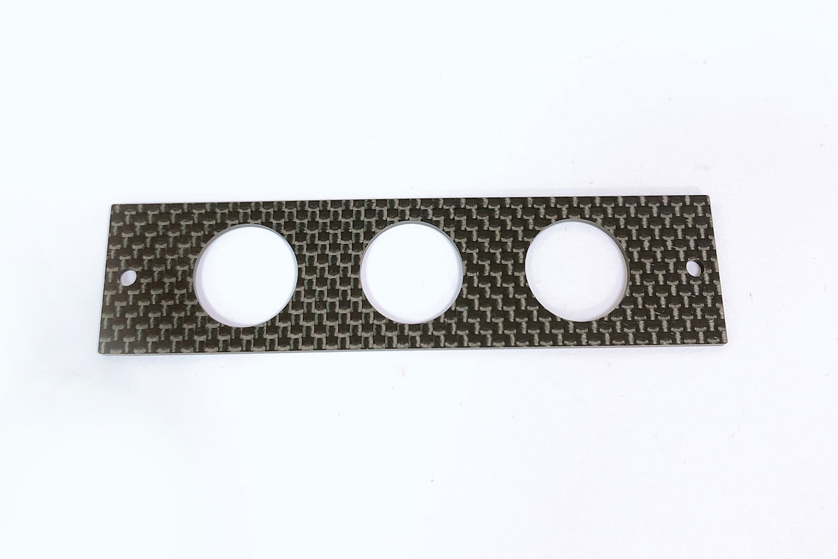 GAUI NEX6 CF Frame Rear Plate (2mm) #063003