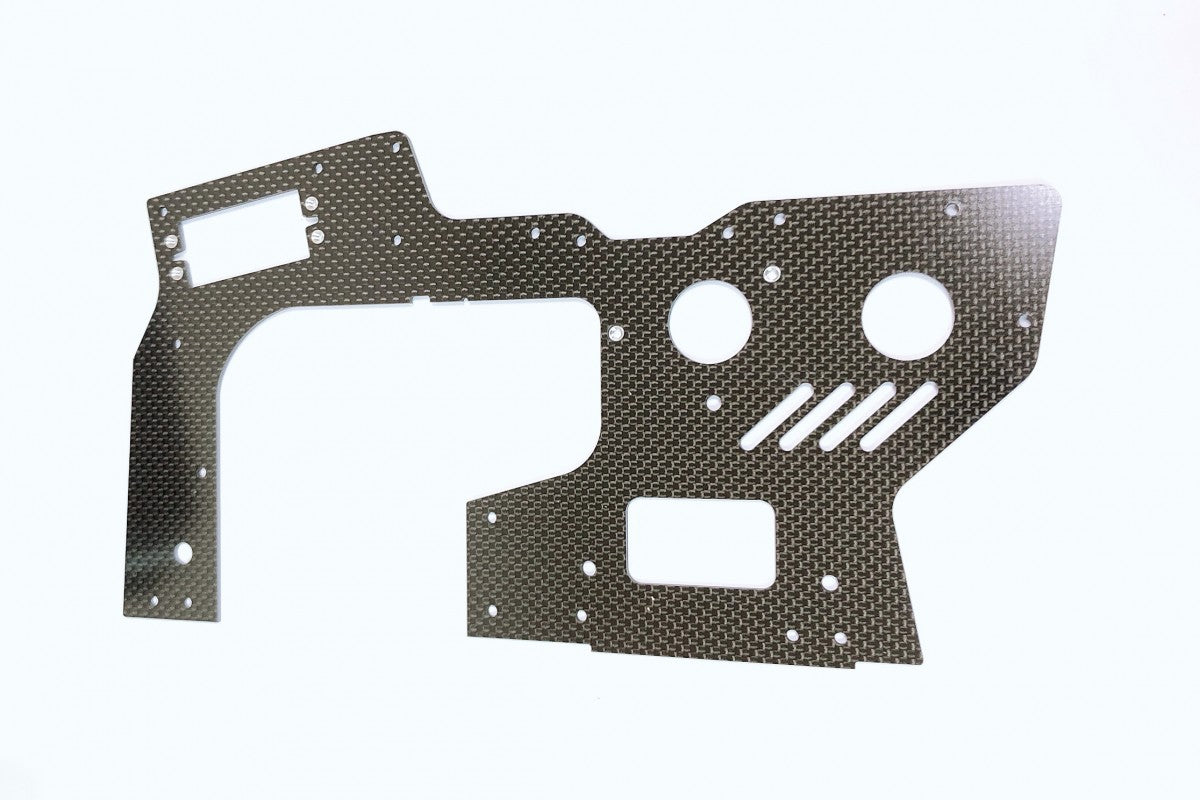 GAUI NEX6 CF Main Frame plate-Left (2mm) #063005