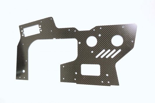 GAUI NEX6 CF Main Frame plate-Left (2mm) #063005