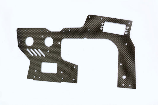 GAUI NEX6 CF Main Frame plate-Right (2mm) #063008