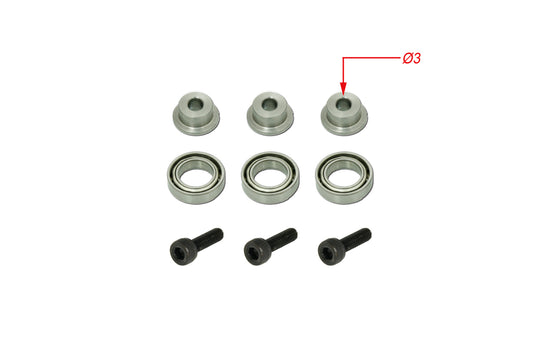 GAUI X3  X3 Main Blade Grips Parts Upgrade Pack (for 3 Blade)) #032603