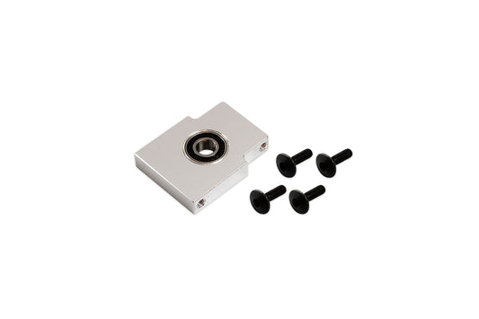 GAUI R5  CNC Third Motor Shaft Bearing Mount(Silver anodized)(for R5) #053256