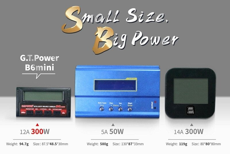 G.T. Power B6 Mini 300W Multi Charger