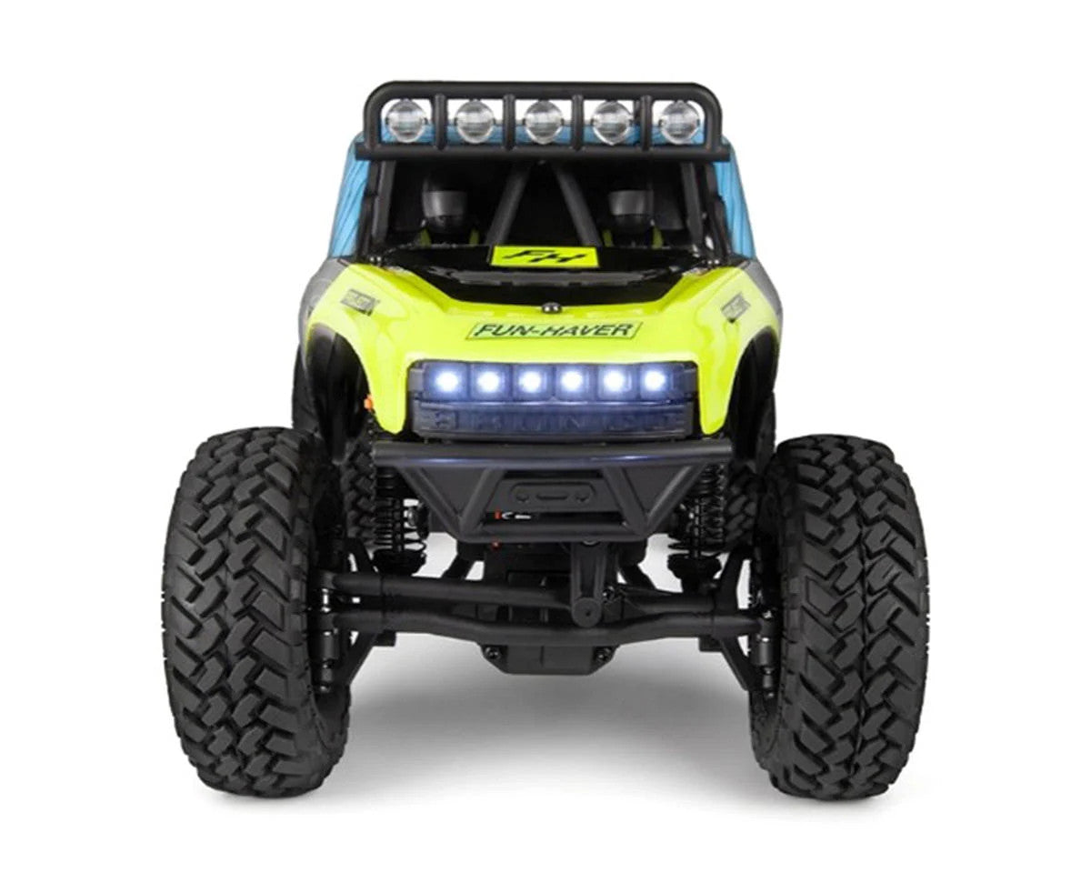 HPI Venture18 U4 Flux フォード ブロンコ 4400 VGJR 1/18 RTR #160805｜正面・LED