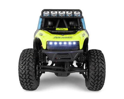 HPI Venture18 U4 Flux フォード ブロンコ 4400 VGJR 1/18 RTR #160805｜正面・LED