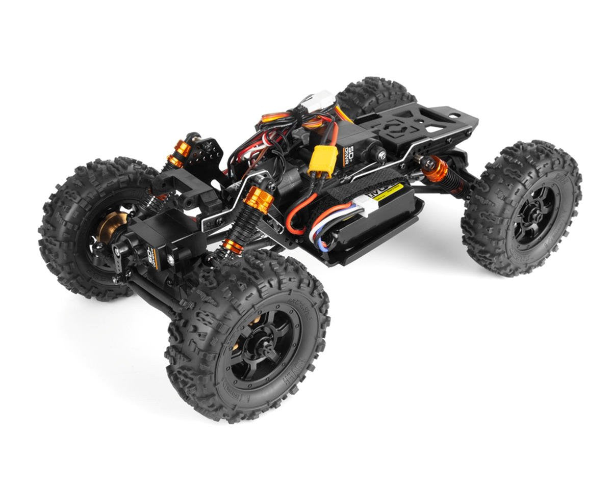 HPI Venture18 CC Flux コンペティションクローラー ガンメタル 1/18 RTR #160808｜シャーシ
