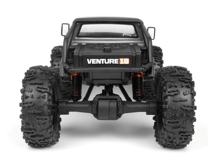 HPI Venture18 CC Flux コンペティションクローラー ガンメタル 1/18 RTR #160808｜斜め後ろ