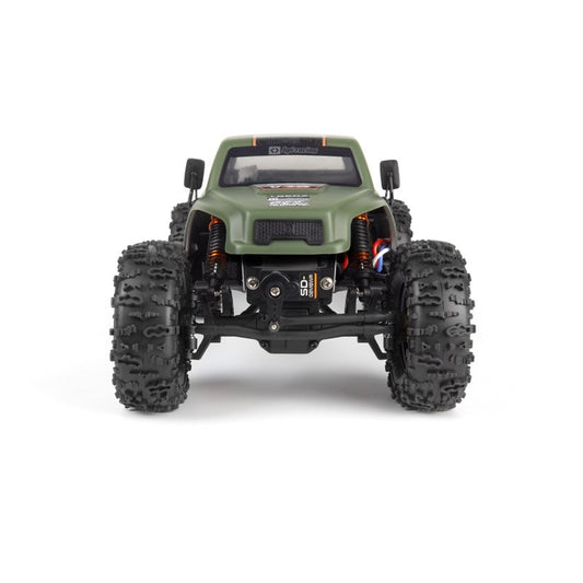 HPI Venture18 CC Flux コンペティションクローラー グリーン 1/18 RTR #160809｜正面