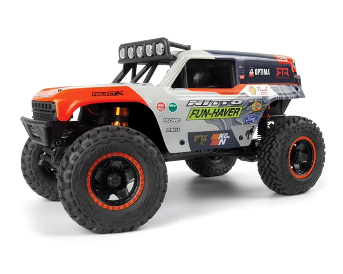 HPI Venture18 U4 Flux フォード ブロンコ 4400 ローレン・ヒーリー 1/18 RTR #160888｜斜め前