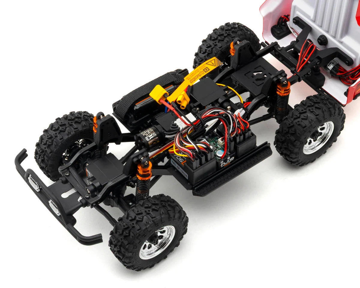 HPI Venture18 Flux 1985 トヨタ ハイラックス SR5 クリーム 1/18 RTR #161255｜シャーシ・メカ