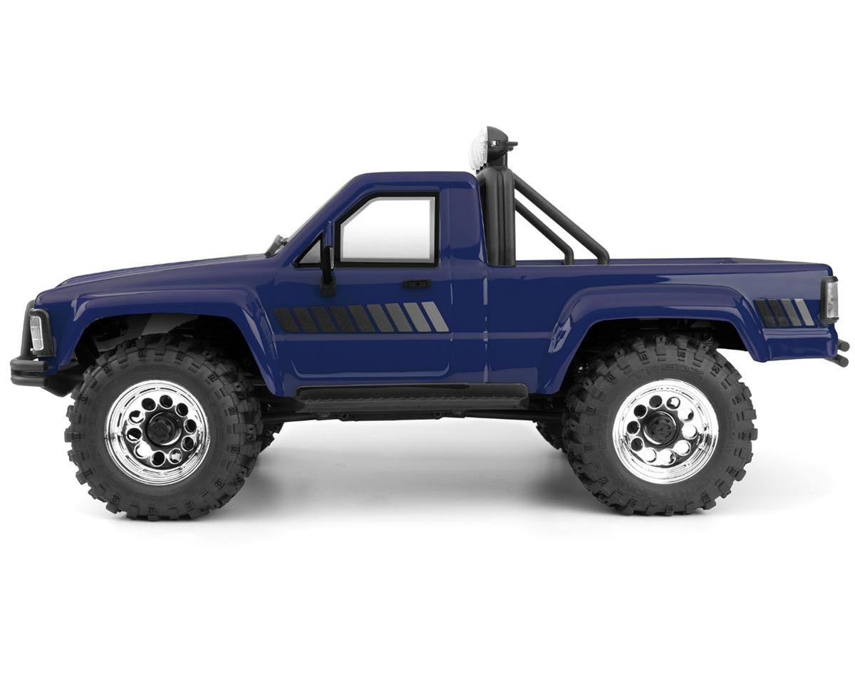 HPI Venture18 Flux 1985 トヨタ ハイラックス SR5 ブルー 1/18 RTR #161254｜側面