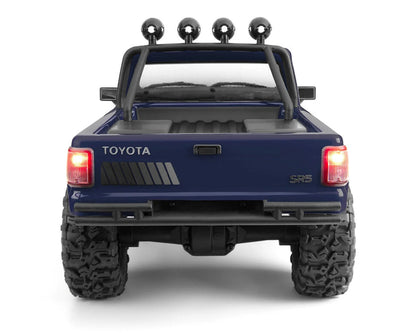 HPI Venture18 Flux 1985 トヨタ ハイラックス SR5 ブルー 1/18 RTR #161254｜後面・LED