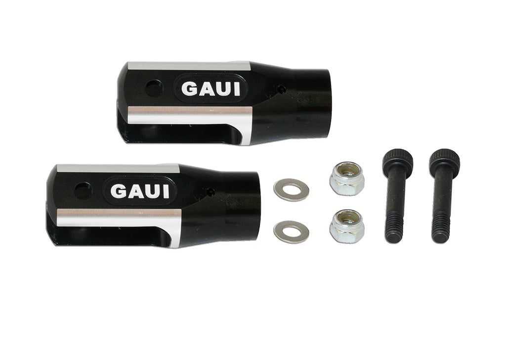 GAUI X5 CNC メイングリップセット (Black anodized) #208343