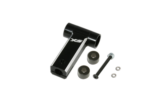 GAUI X5 FES CNC メインローターヨークセット (Black anodized) #208501