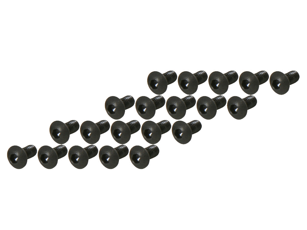 GAUI ソケッドヘッド ボタンスクリュー Black M3x6 [20] #208858