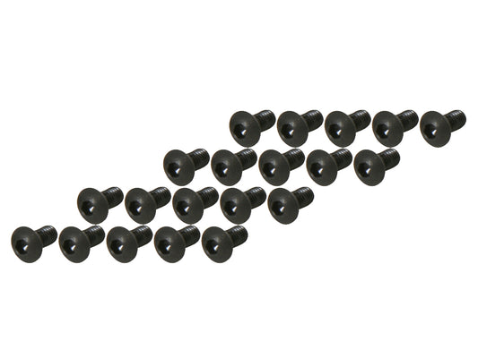 GAUI ソケッドヘッド ボタンスクリュー Black M3x6 [20] #208858