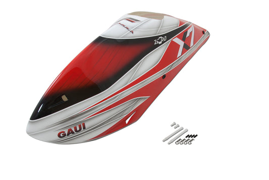GAUI X7 FORMULA キャノピー Red #217710