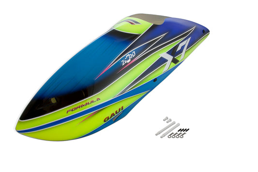 GAUI X7 FORMULA キャノピー B1タイプ Blue #217711