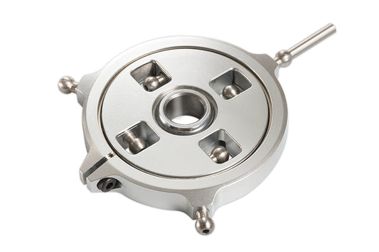 GAUI R5 CNC Swashplate (Silver anodized)(for R5) #051255