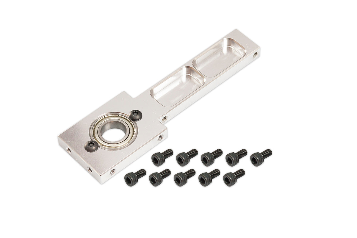 GAUI R5 CNC Main Shaft Upper Bearing Mount (Silver anodized)(for R5) #053251